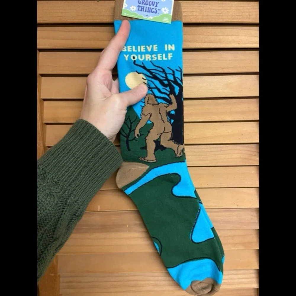 Bigfoot Sasquatch Socks